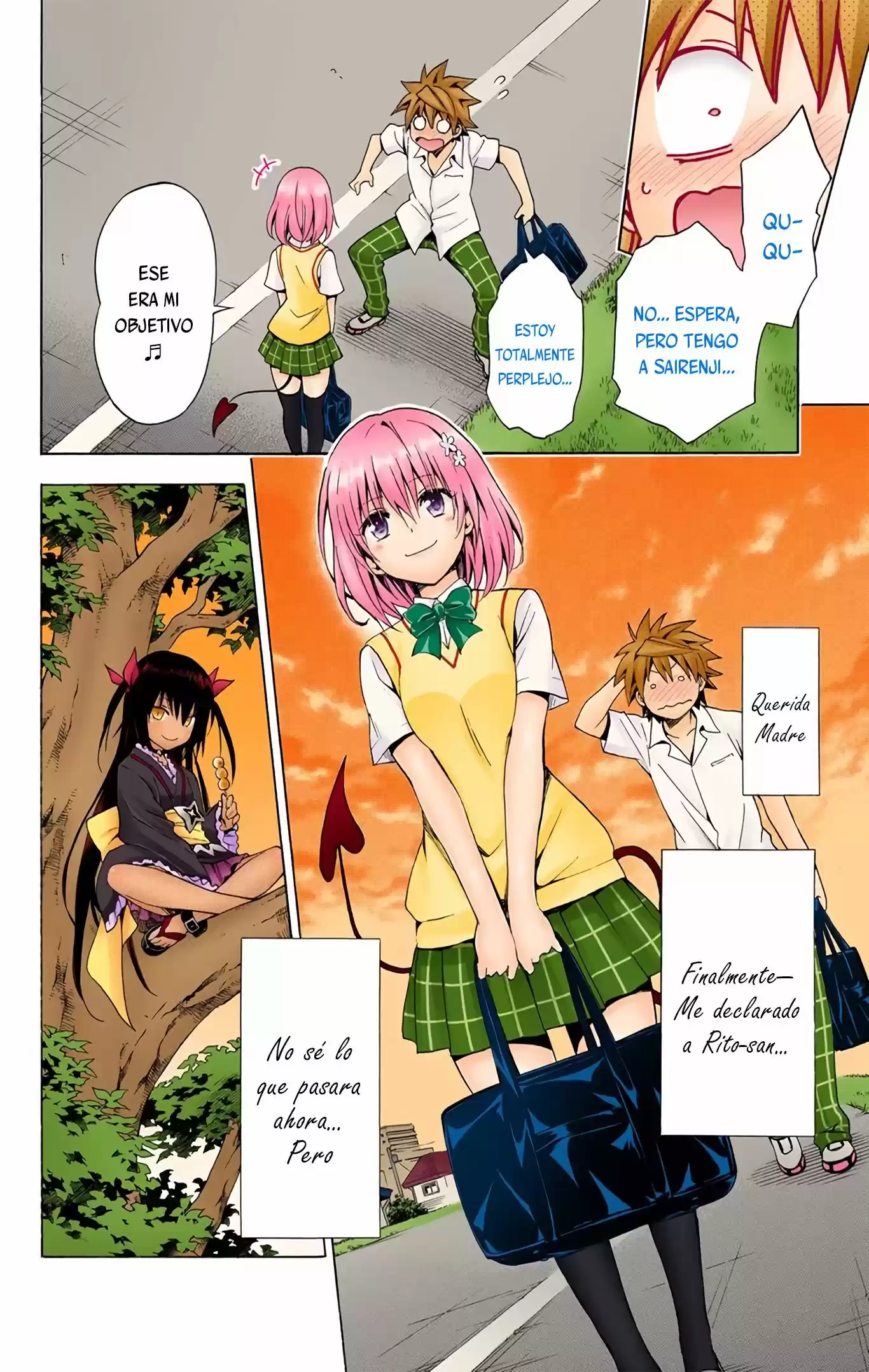 To Love-Ru Darkness - Digital Colored Comics (2015) - Capítulo 77 - Página 20 - LectorTMOo