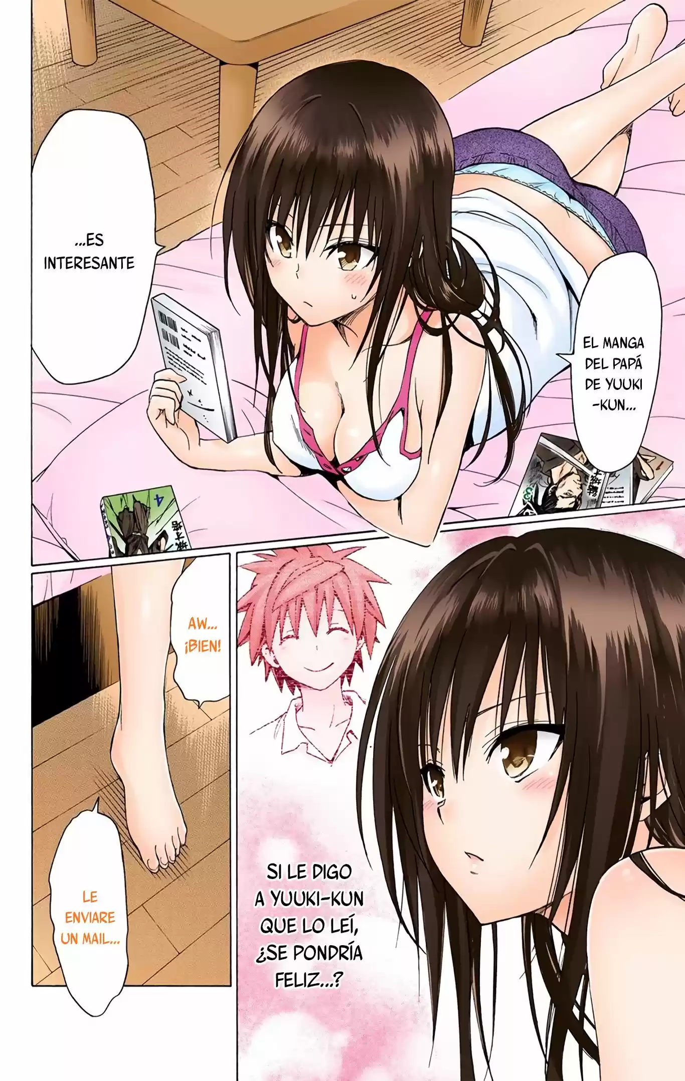 To Love-Ru Darkness - Digital Colored Comics (2015) - Capítulo 77 - Página 22 - LectorTMOo