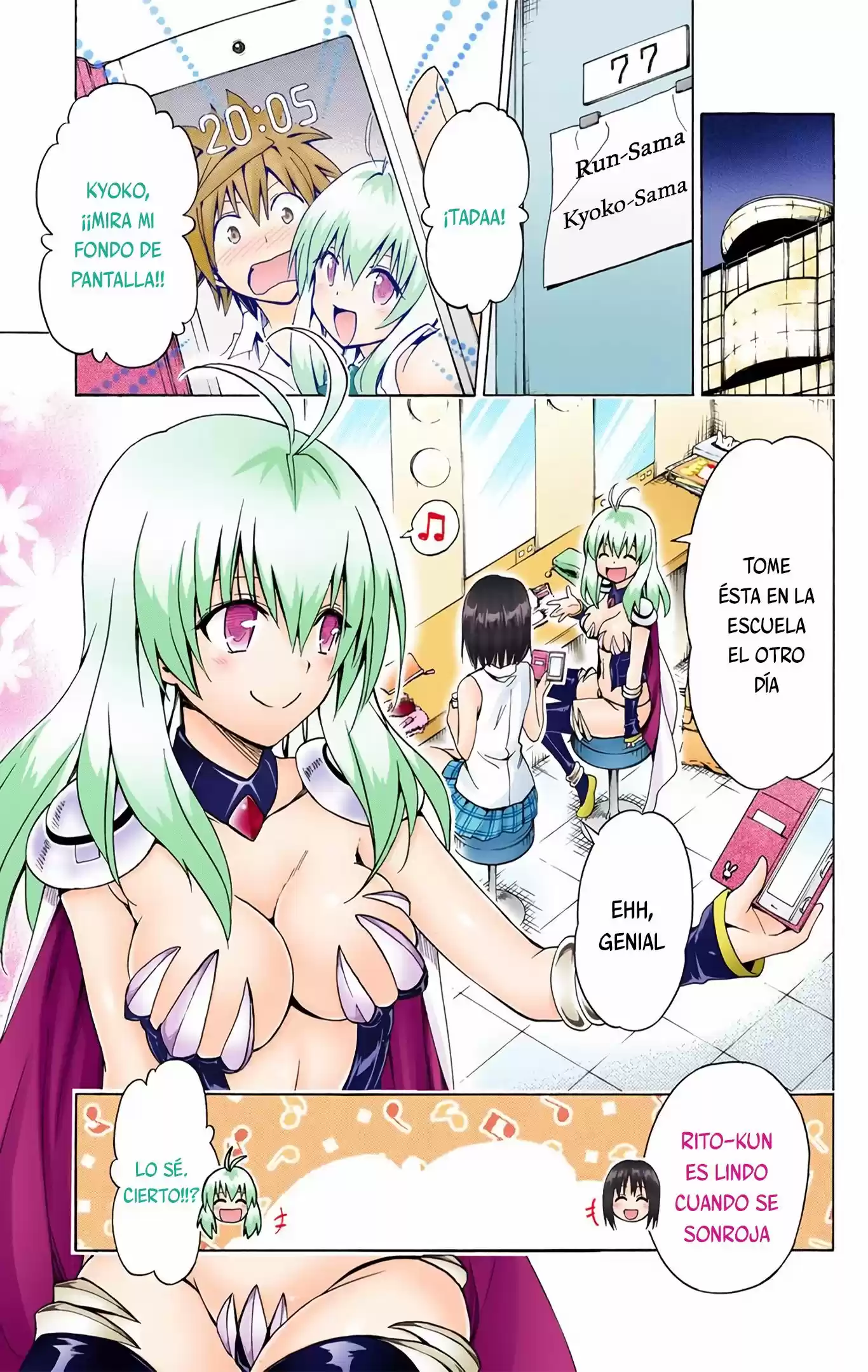 To Love-Ru Darkness - Digital Colored Comics (2015) - Capítulo 77 - Página 23 - LectorTMOo