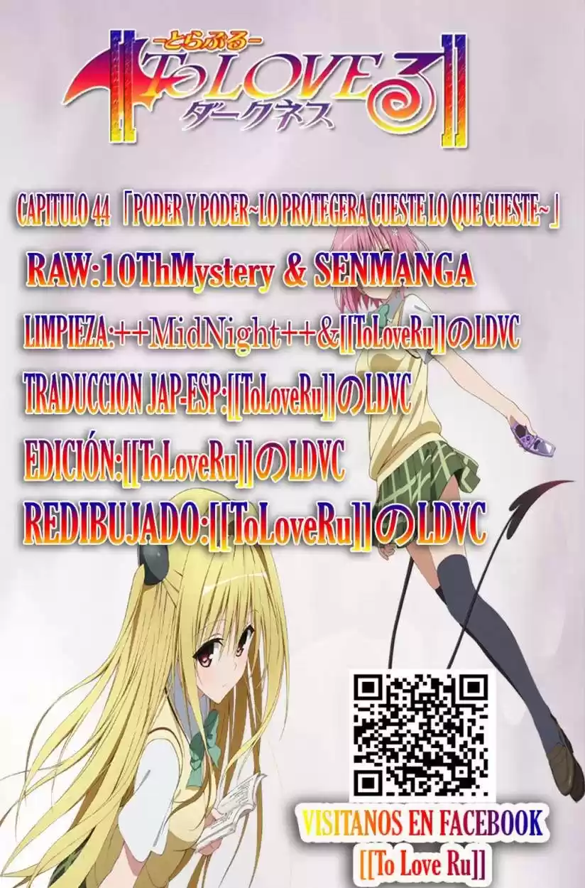 To LOVE-Ru Darkness (2010) - Capítulo 44 - Página 38 - LectorTMOo