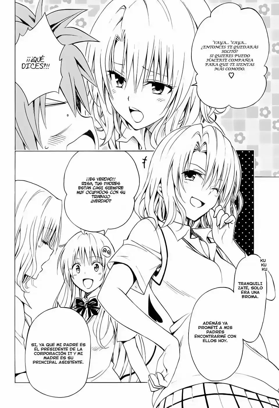 To LOVE-Ru Darkness (2010) - Capítulo 69 - Página 6 - LectorTMOo