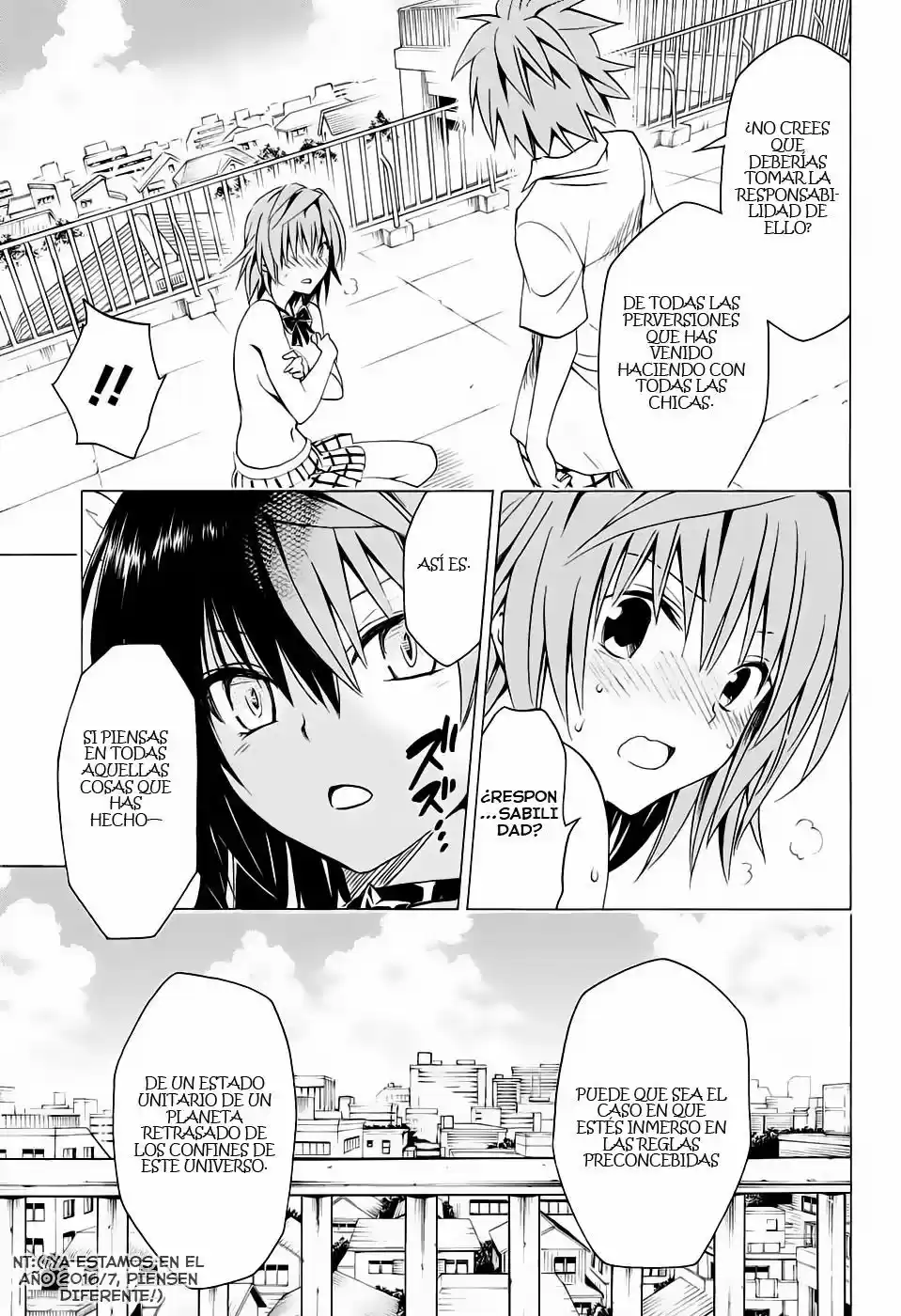To LOVE-Ru Darkness (2010) - Capítulo 74 - Página 35 - LectorTMOo
