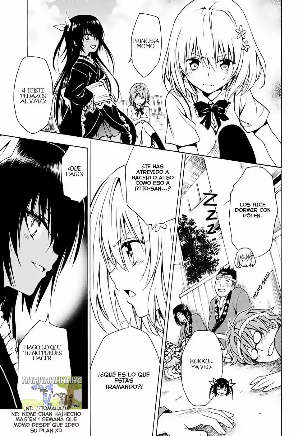 To LOVE-Ru Darkness (2010) - Capítulo 74 - Página 37 - LectorTMOo