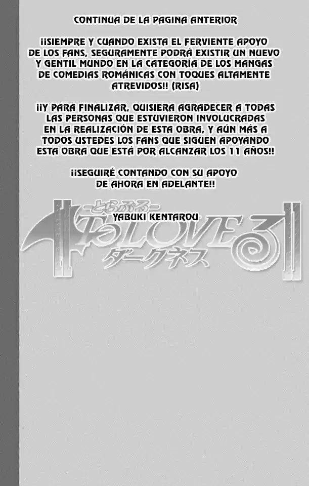 To LOVE-Ru Darkness (2010) - Capítulo 80 - Página 4 - LectorTMOo