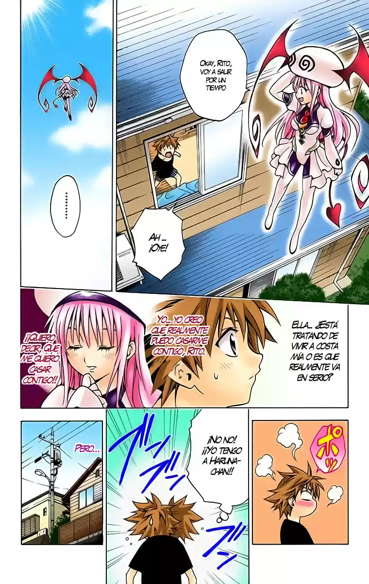 To Love-ru Trouble ~Full color~ (2006) - Capítulo 4 - Página 8 - LectorTMOo