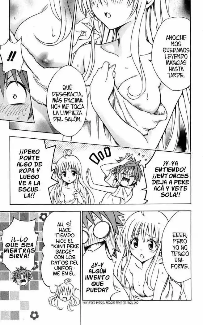 To LOVE-Ru Trouble (2006) - Capítulo 152 - Página 7 - LectorTMOo