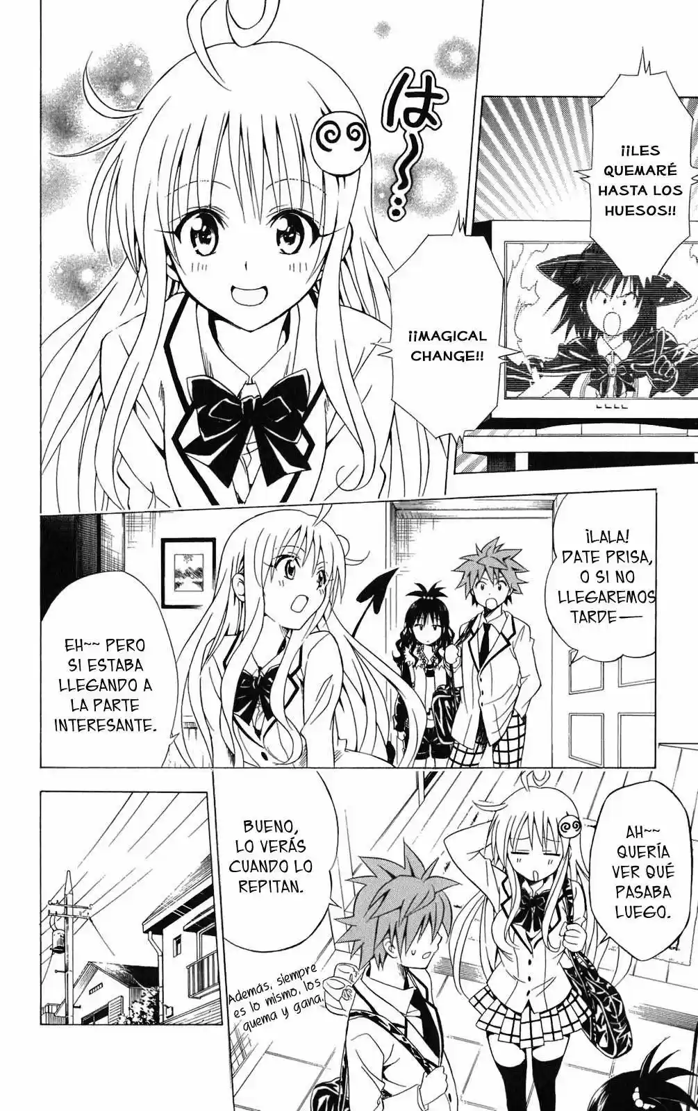 To LOVE-Ru Trouble (2006) - Capítulo 93 - Página 4 - LectorTMOo