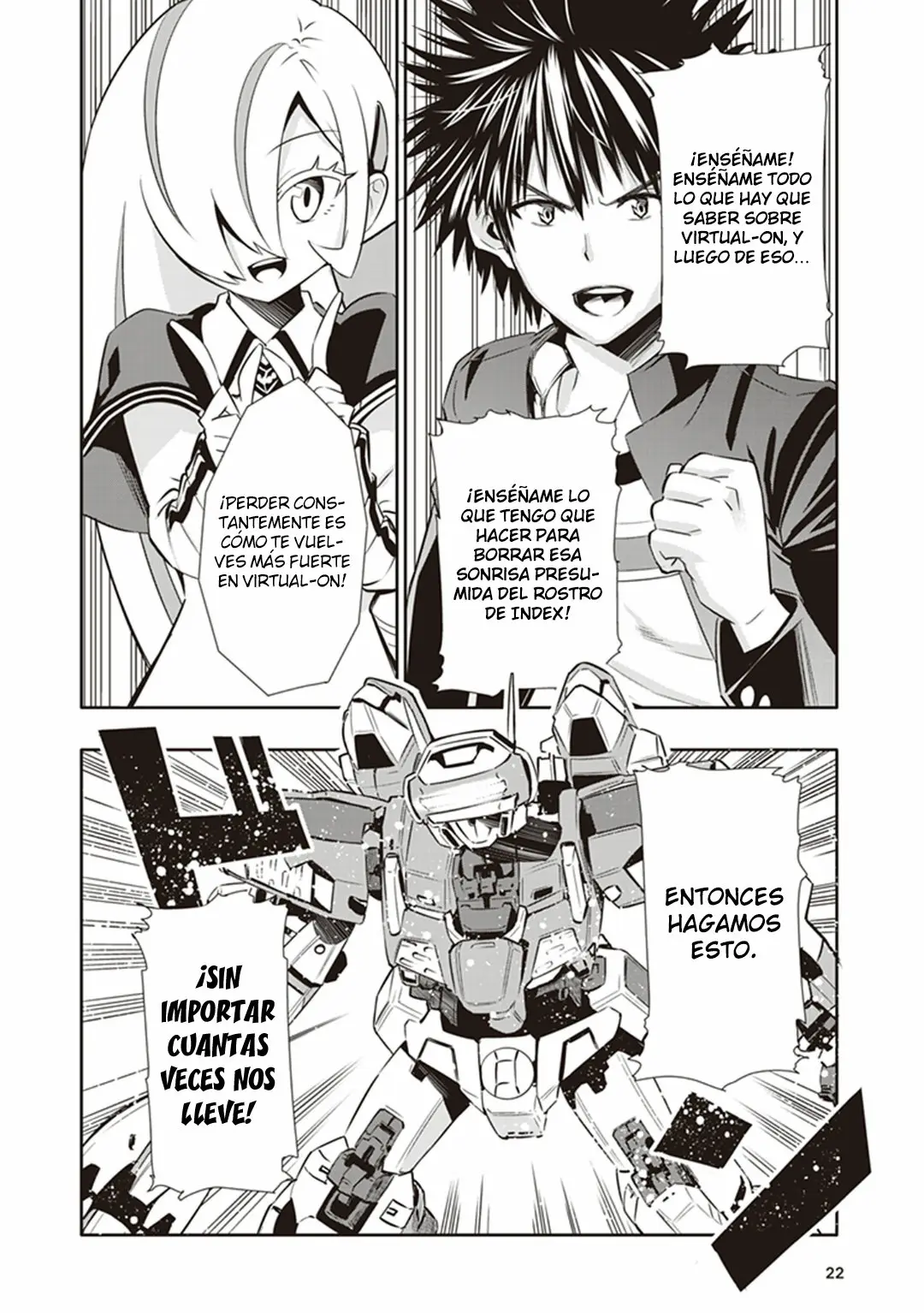 Toaru Majutsu no Virtual-On (2018) - Capítulo 1 - Página 23 - LectorTMOo