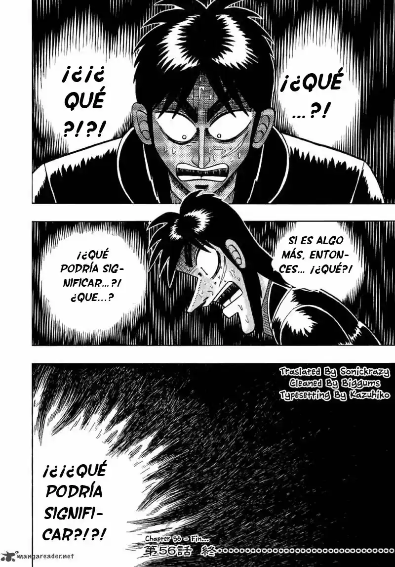 Tobaku Datenroku Kaiji (2004) - Capítulo 56 - Página 20 - LectorTMOo