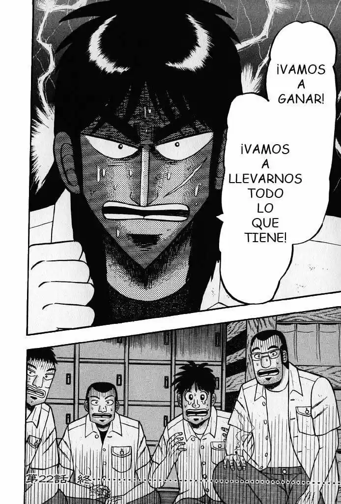 Tobaku Hakairoku Kaiji (2000) - Capítulo 22 - Página 19 - LectorTMOo