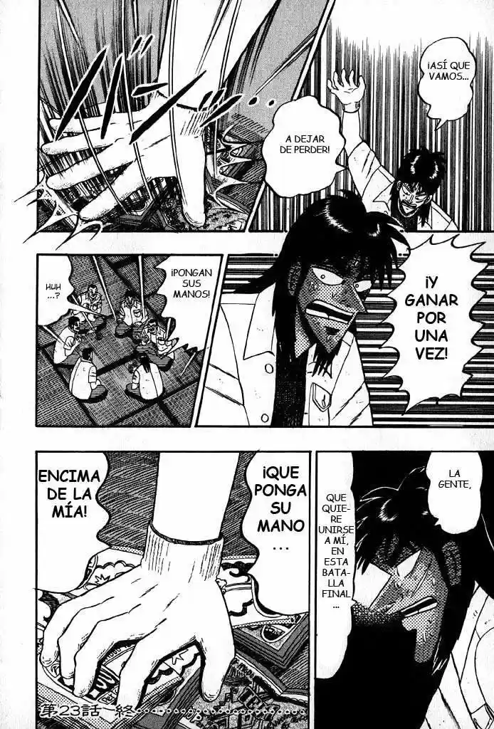 Tobaku Hakairoku Kaiji (2000) - Capítulo 23 - Página 18 - LectorTMOo