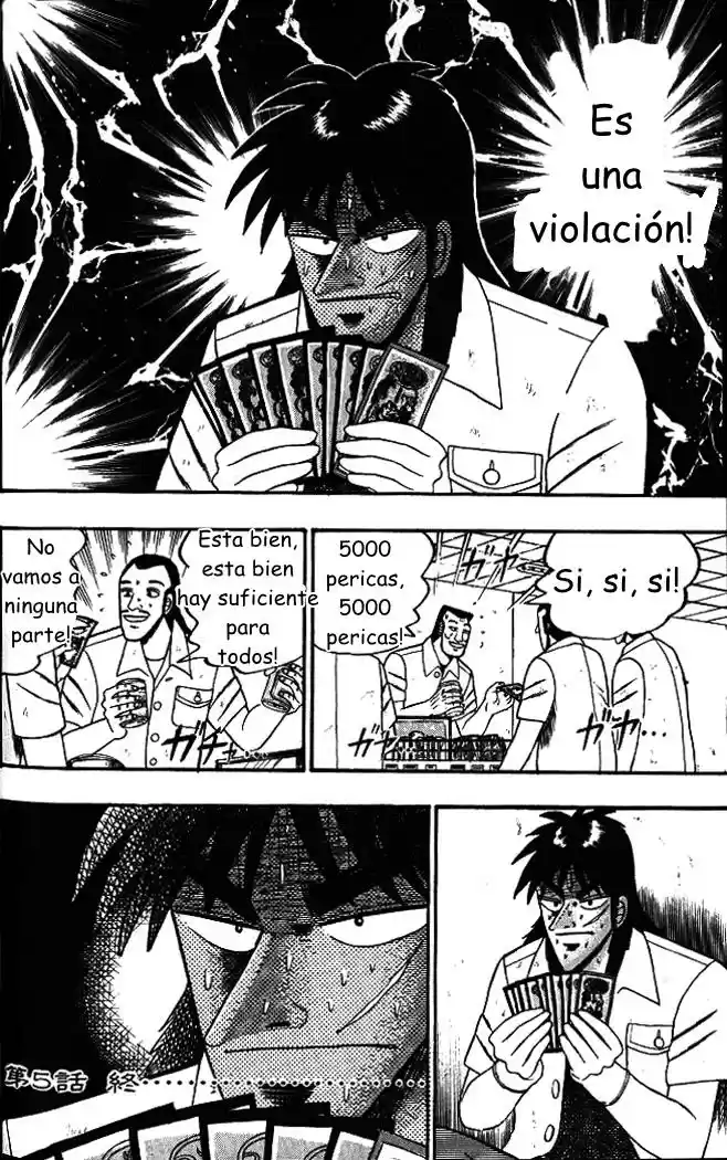 Tobaku Hakairoku Kaiji (2000) - Capítulo 5 - Página 16 - LectorTMOo