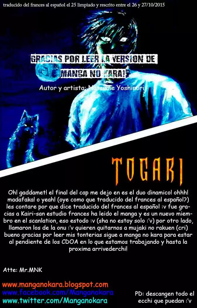 Togari (2001) - Capítulo 18 - Página 21 - LectorTMOo