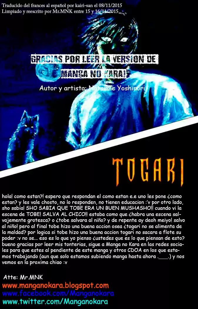 Togari (2001) - Capítulo 22 - Página 20 - LectorTMOo