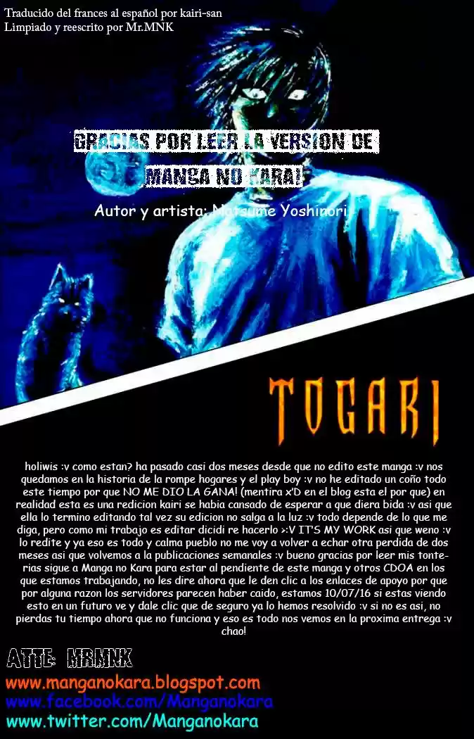 Togari (2001) - Capítulo 39 - Página 20 - LectorTMOo