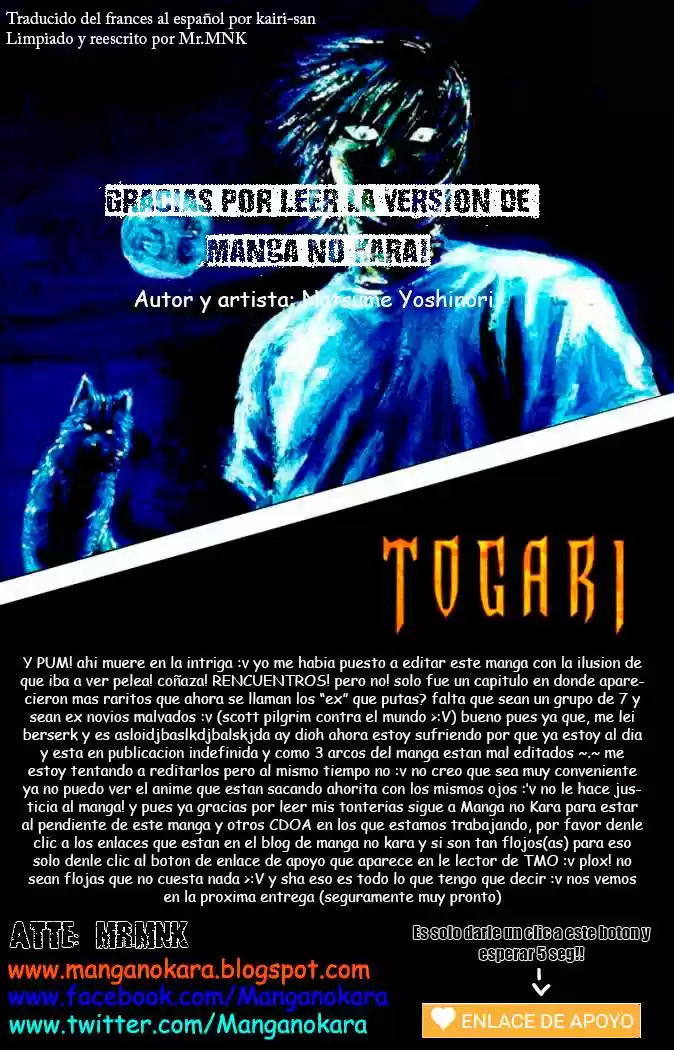 Togari (2001) - Capítulo 40 - Página 19 - LectorTMOo
