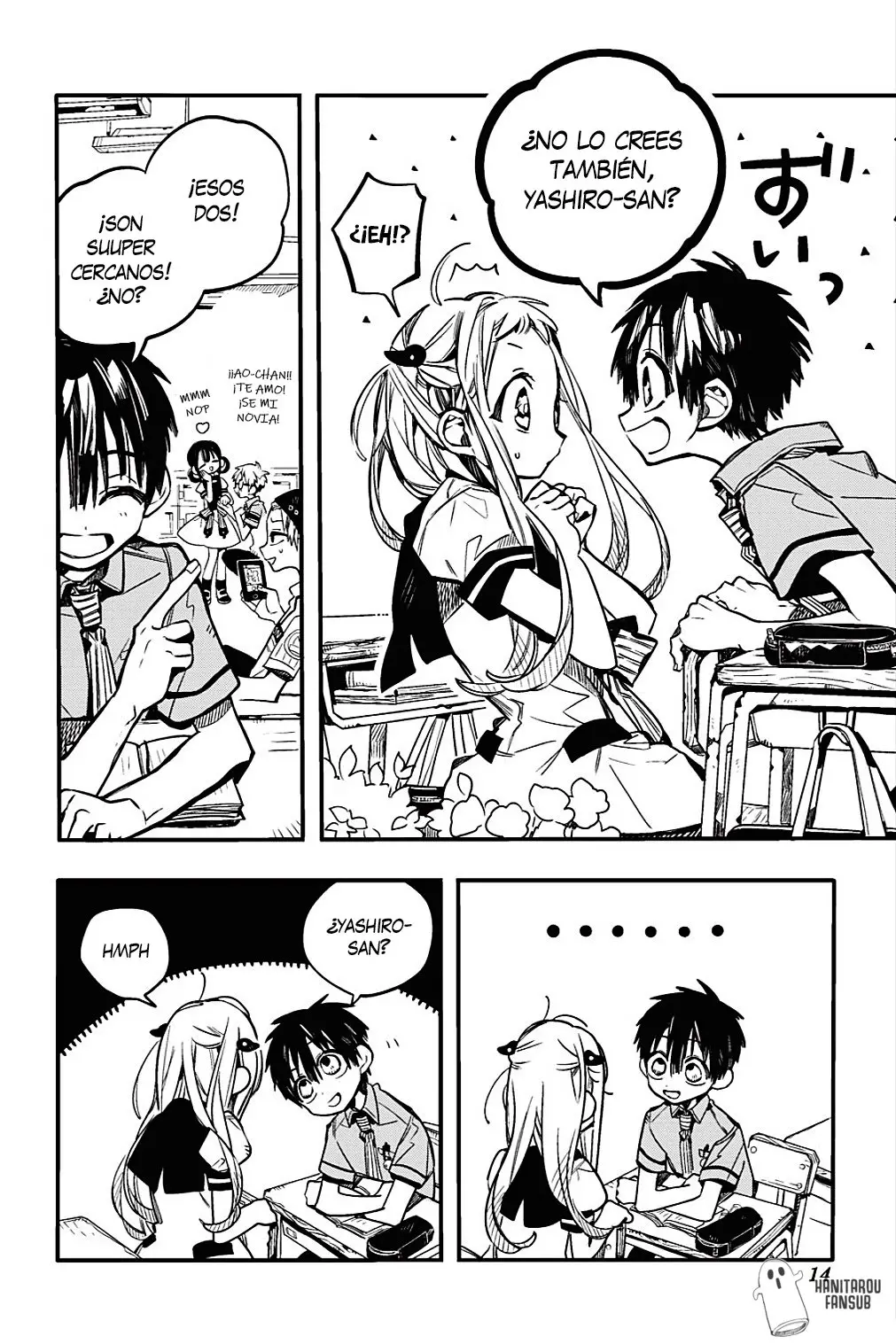 Toilet-Bound Hanako-kun (2018) - Capítulo 41 - Página 14 - LectorTMOo