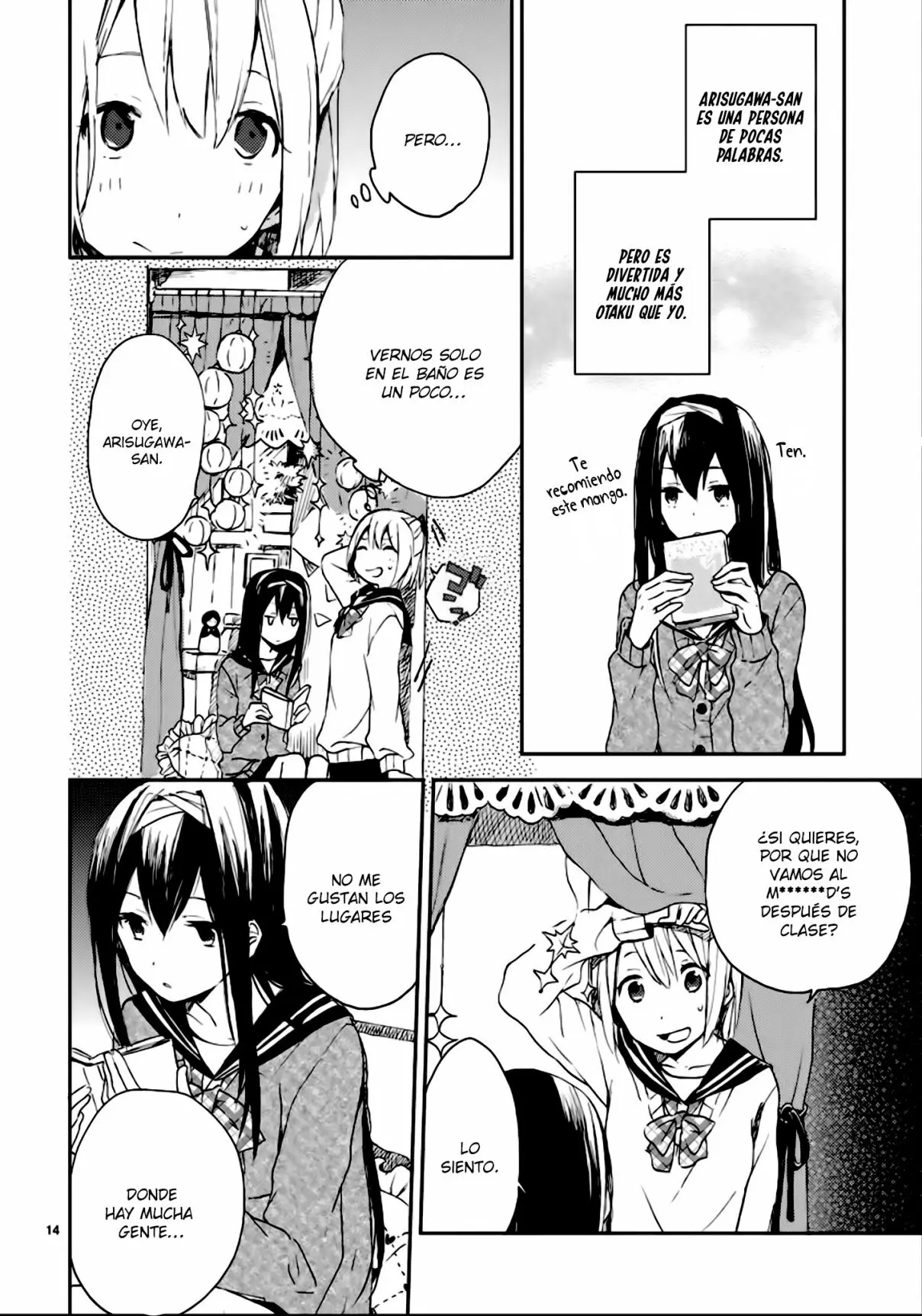 Toilet no Arisugawa-san - Capítulo 0.01 - Página 17 - LectorTMOo