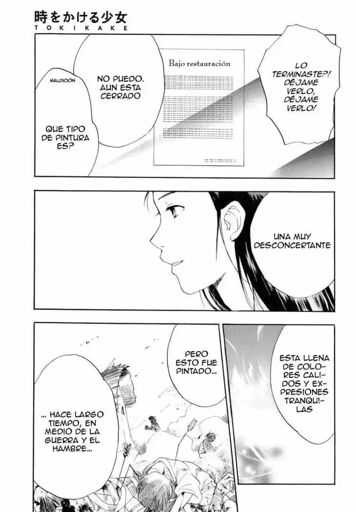 Toki wo Kakeru Shoujo: Tokikake (2006) - Capítulo 3 - Página 11 - LectorTMOo