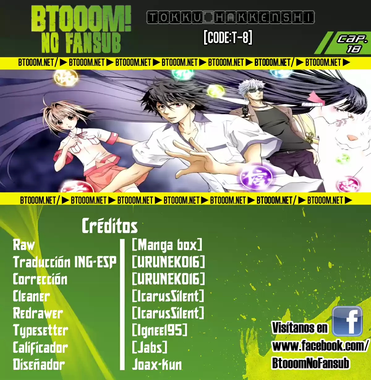 Tokku Hakkenshi Code- T-8 (2013) - Capítulo 18 - Página 12 - LectorTMOo