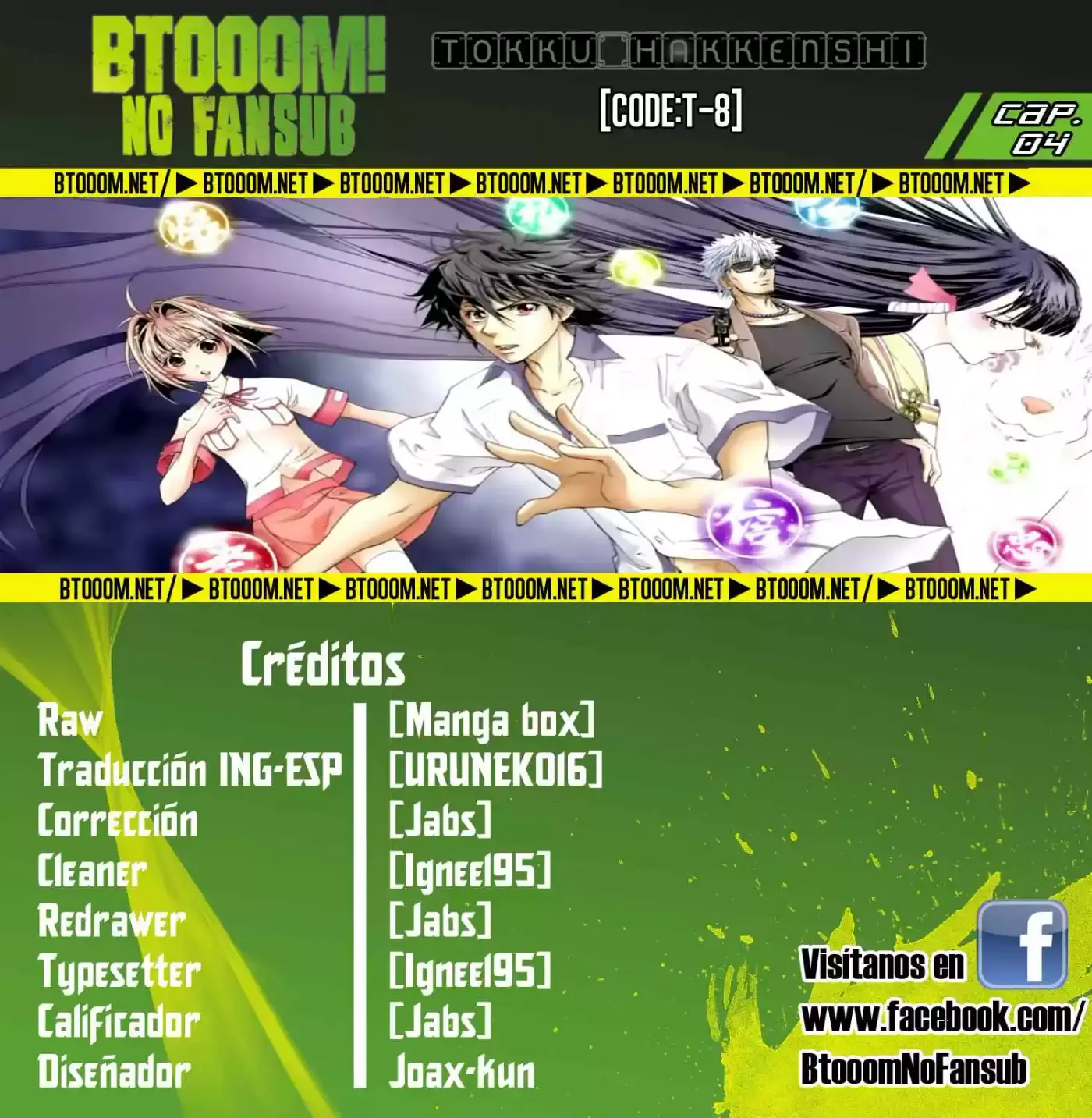 Tokku Hakkenshi Code- T-8 (2013) - Capítulo 4 - Página 21 - LectorTMOo