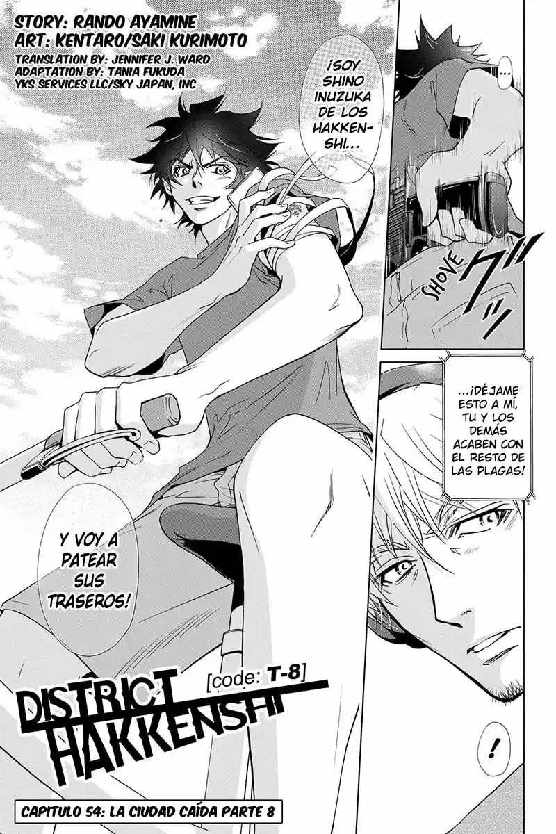 Tokku Hakkenshi Code- T-8 (2013) - Capítulo 54 - Página 4 - LectorTMOo