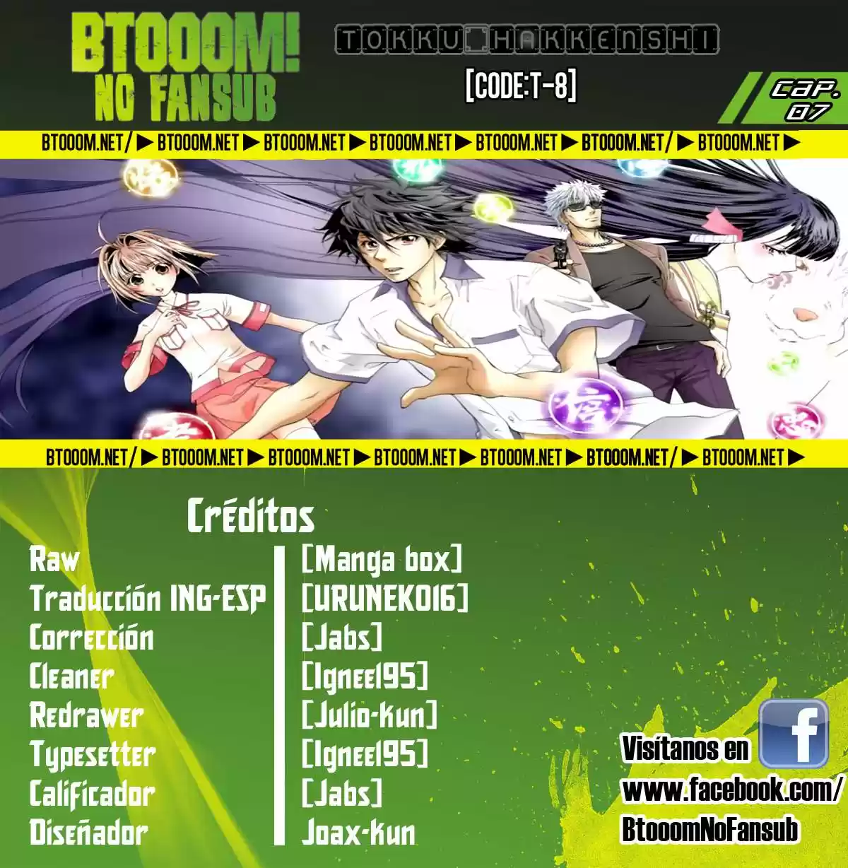 Tokku Hakkenshi Code- T-8 (2013) - Capítulo 7 - Página 11 - LectorTMOo