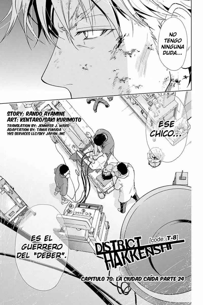 Tokku Hakkenshi Code- T-8 (2013) - Capítulo 70 - Página 4 - LectorTMOo
