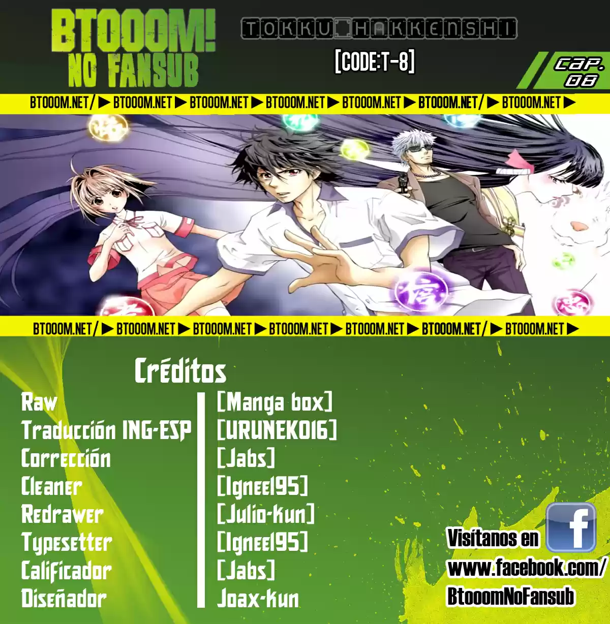 Tokku Hakkenshi Code- T-8 (2013) - Capítulo 8 - Página 11 - LectorTMOo
