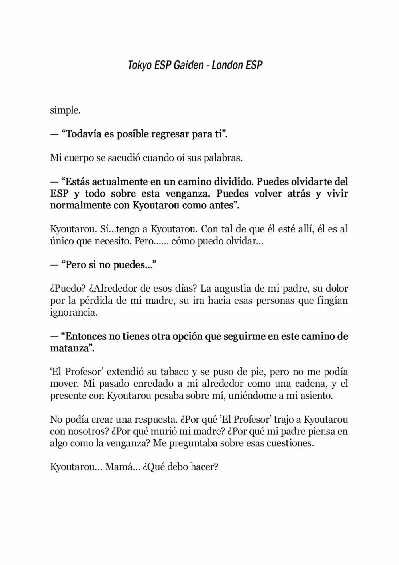 Tokyo ESP Gaiden - London ESP (2014) - Capítulo 3 - Página 13 - LectorTMOo
