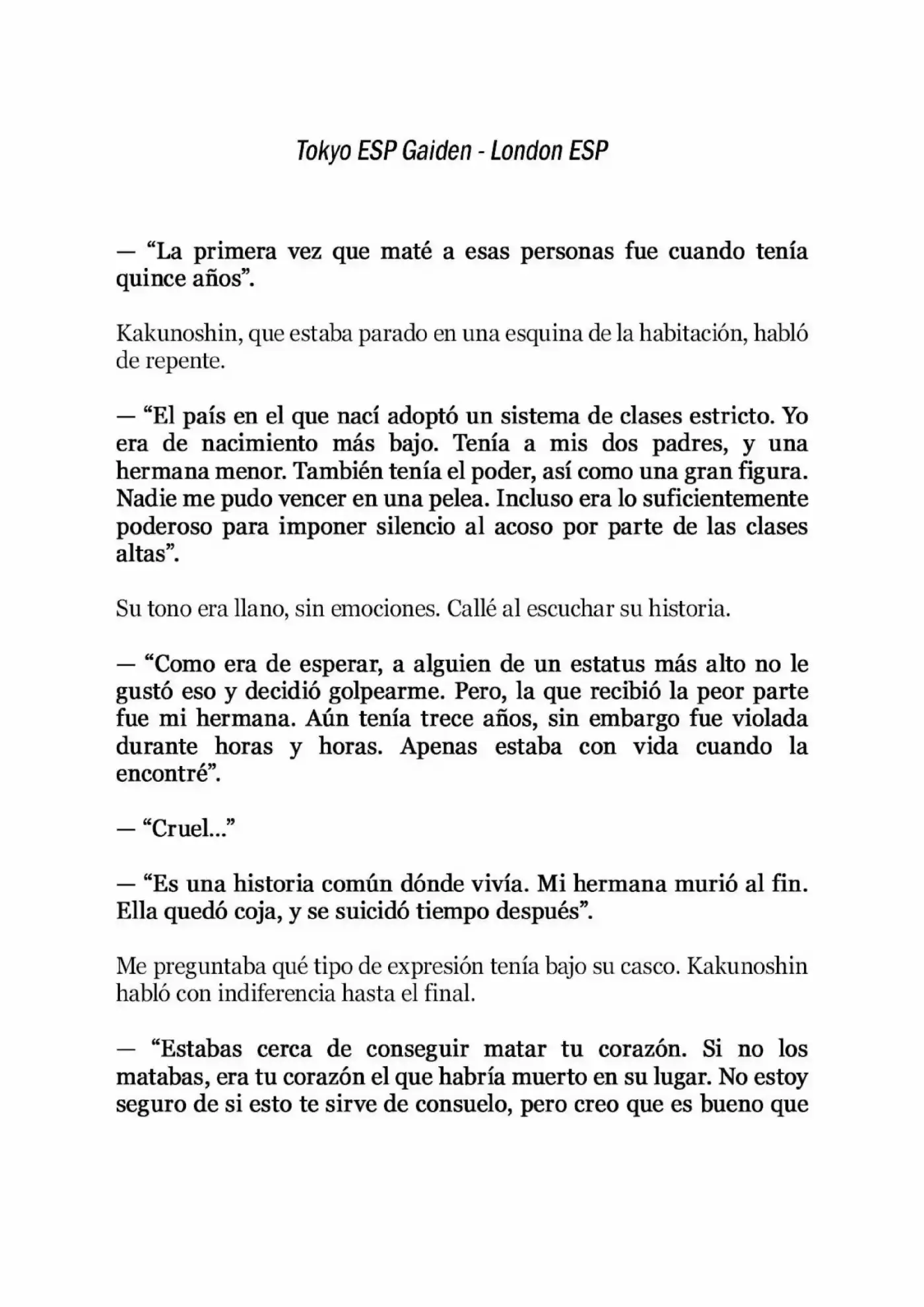Tokyo ESP Gaiden - London ESP (2014) - Capítulo 3 - Página 14 - LectorTMOo