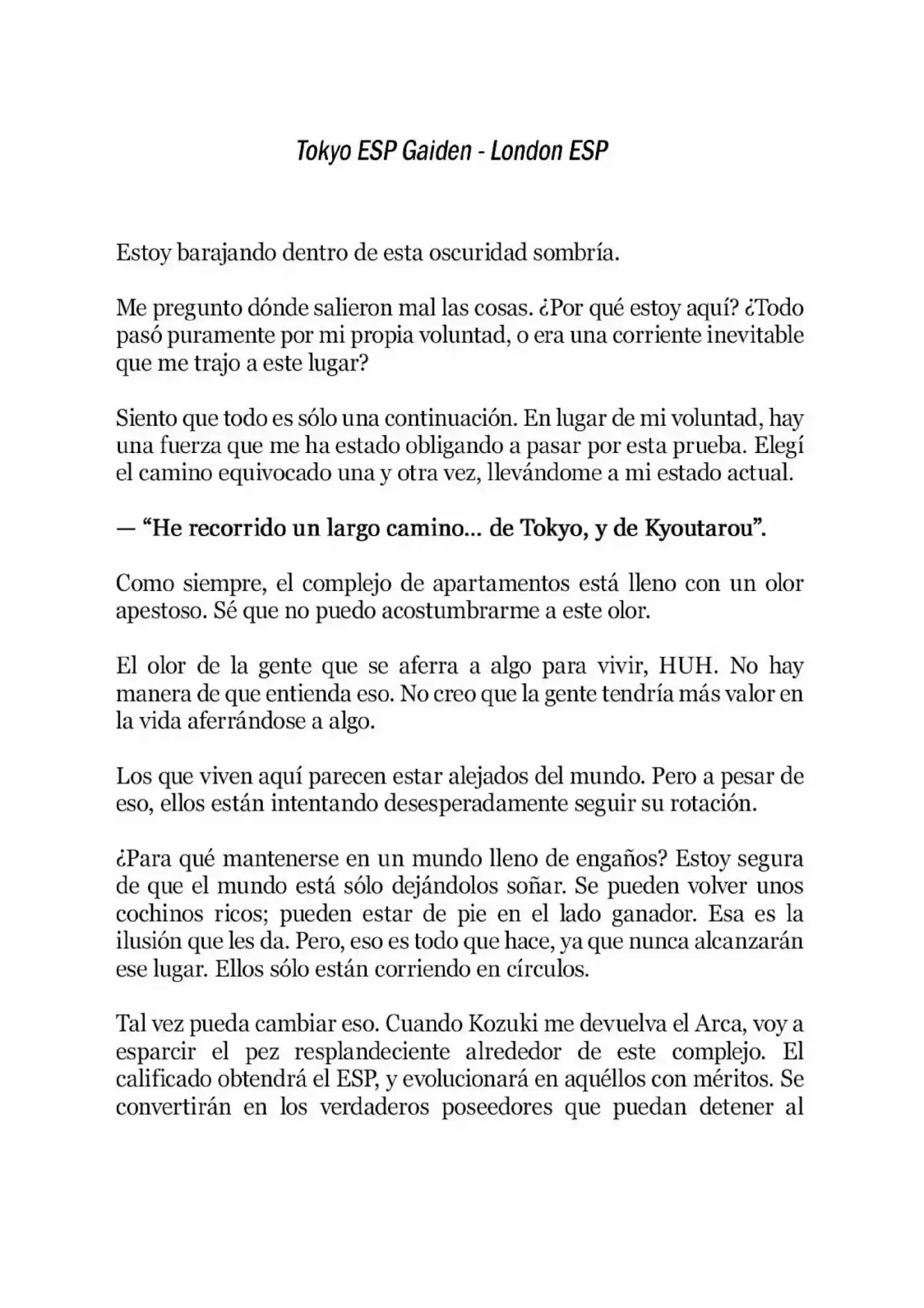 Tokyo ESP Gaiden - London ESP (2014) - Capítulo 3 - Página 18 - LectorTMOo