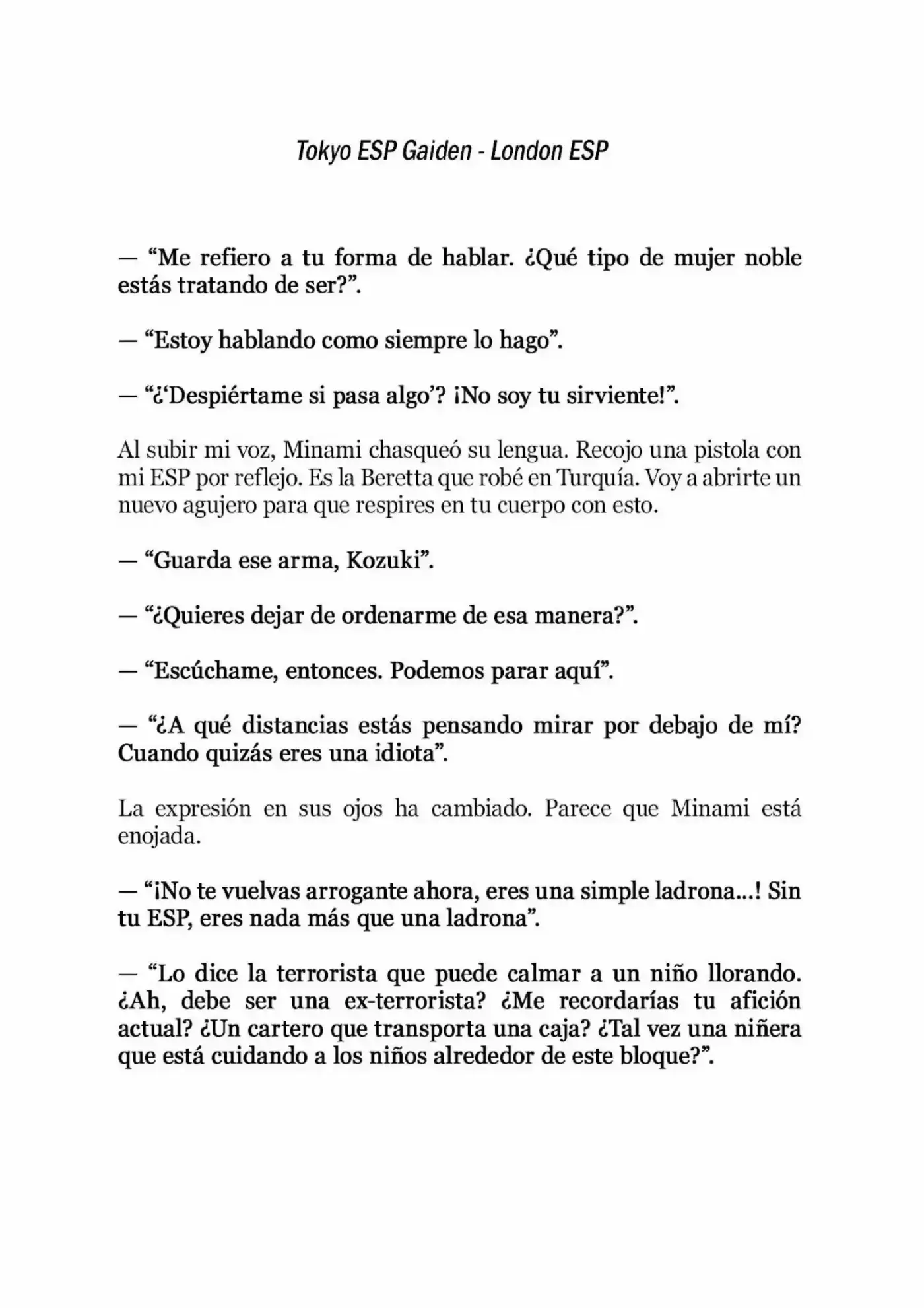 Tokyo ESP Gaiden - London ESP (2014) - Capítulo 3 - Página 39 - LectorTMOo