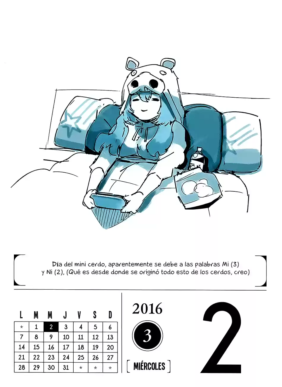 Tokyo Ghoul Calendario 2016 (2016) - Capítulo 3 - Página 4 - LectorTMOo