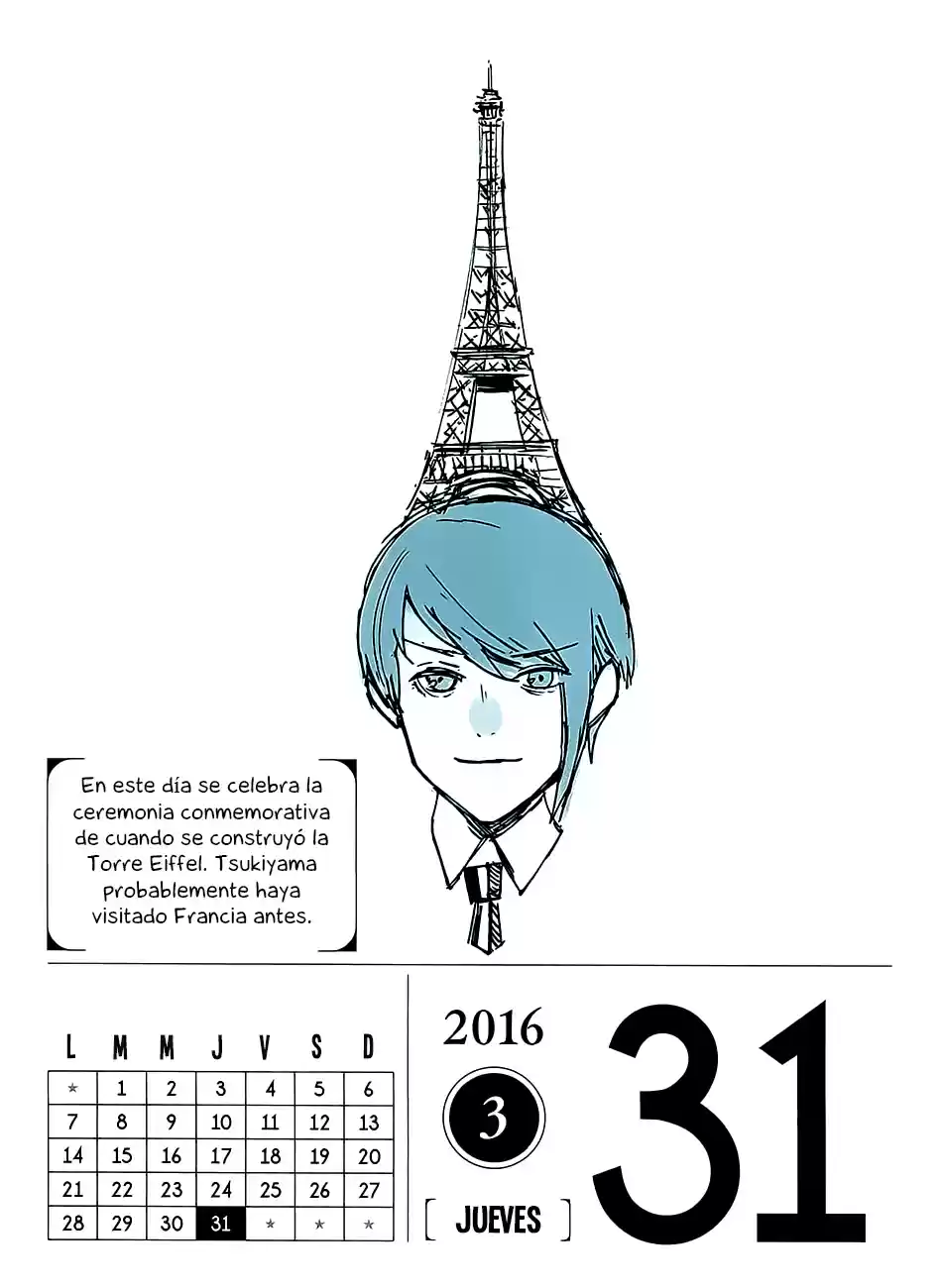 Tokyo Ghoul Calendario 2016 (2016) - Capítulo 3 - Página 33 - LectorTMOo