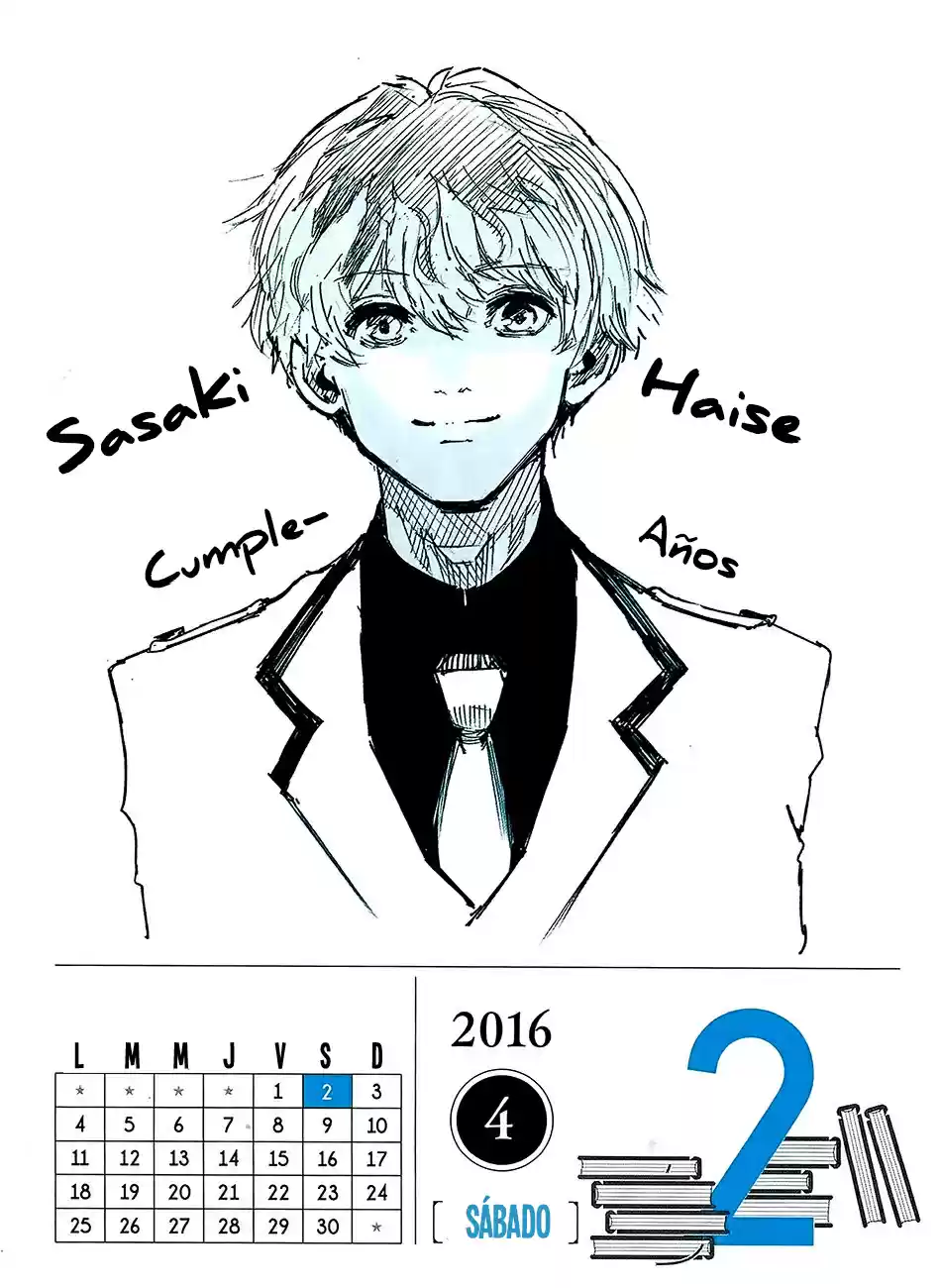 Tokyo Ghoul Calendario 2016 (2016) - Capítulo 4 - Página 4 - LectorTMOo