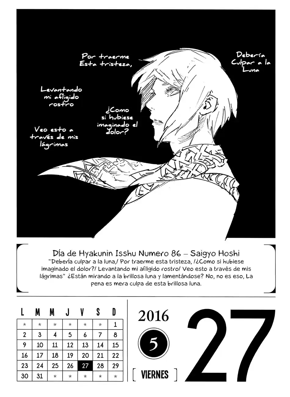 Tokyo Ghoul Calendario 2016 (2016) - Capítulo 5 - Página 29 - LectorTMOo