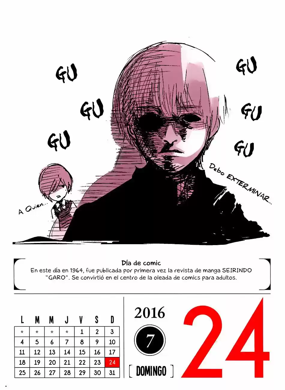 Tokyo Ghoul Calendario 2016 (2016) - Capítulo 7 - Página 25 - LectorTMOo