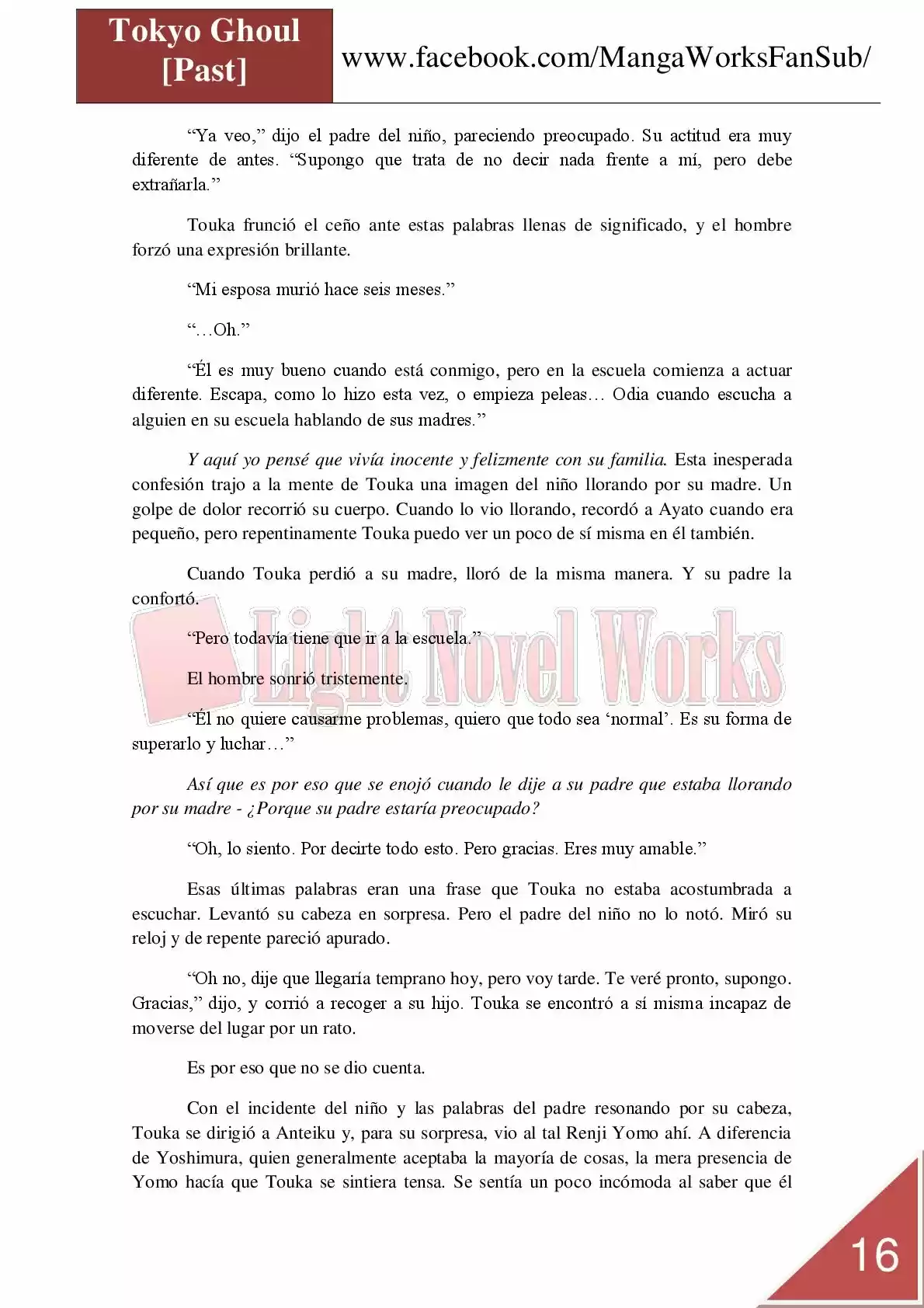 Tokyo Ghoul (Novela) (2013) - Capítulo 12 - Página 16 - LectorTMOo