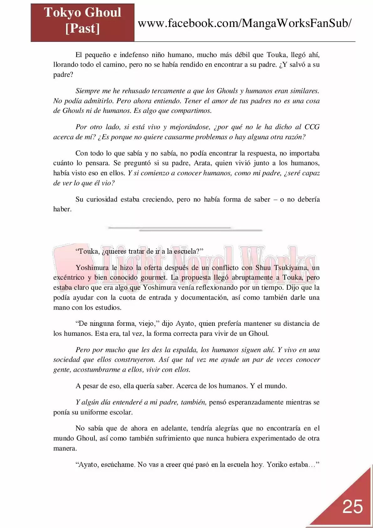 Tokyo Ghoul (Novela) (2013) - Capítulo 12 - Página 25 - LectorTMOo