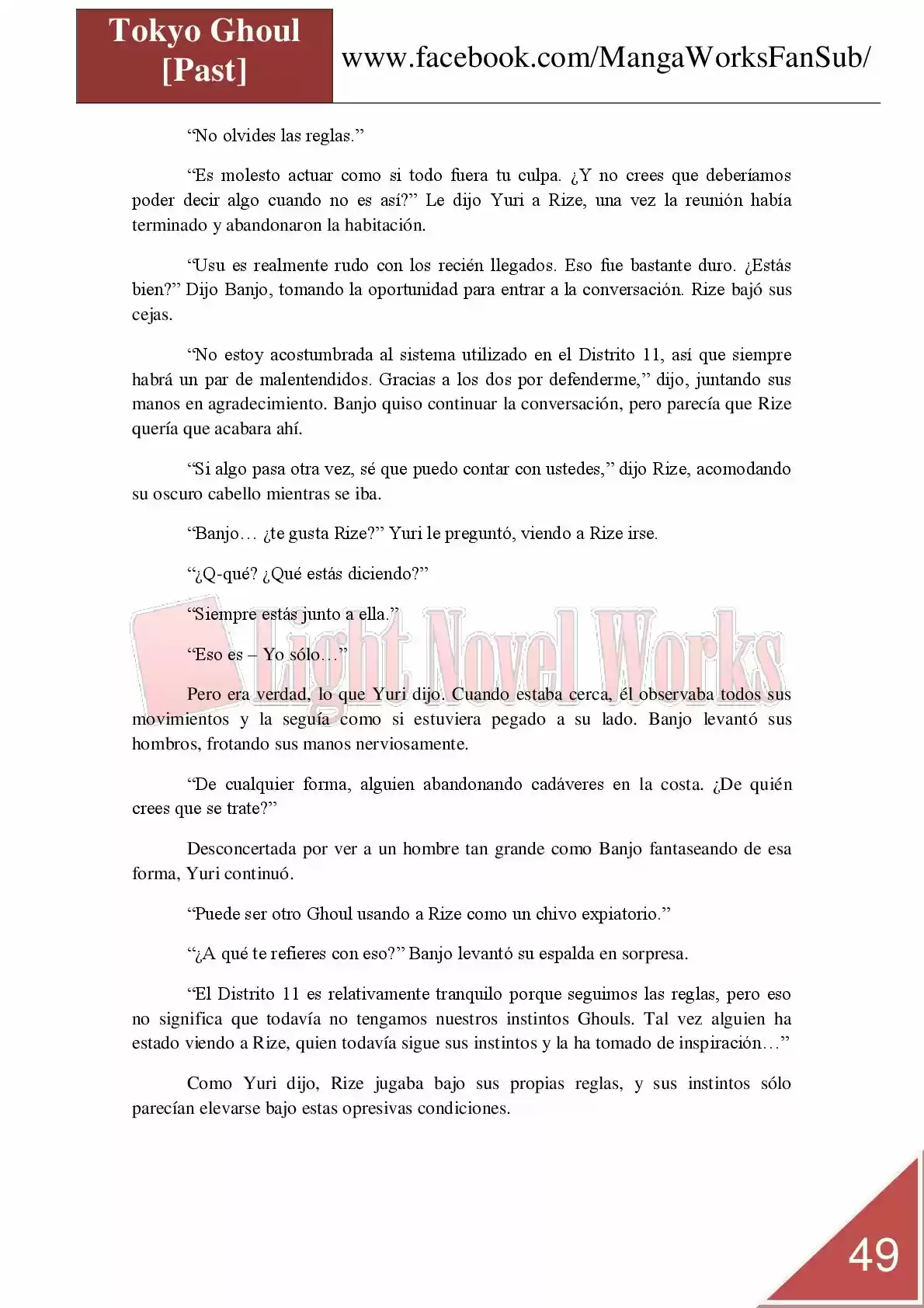 Tokyo Ghoul (Novela) (2013) - Capítulo 14 - Página 4 - LectorTMOo