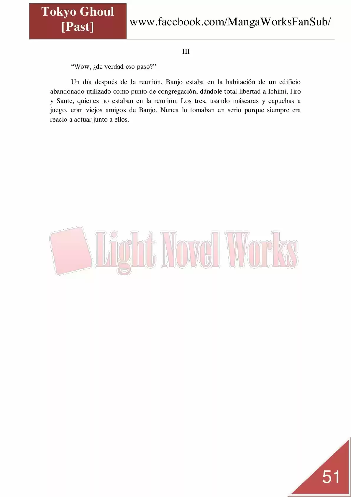 Tokyo Ghoul (Novela) (2013) - Capítulo 14 - Página 6 - LectorTMOo