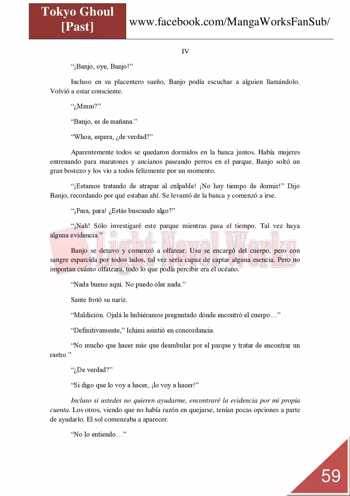 Tokyo Ghoul (Novela) (2013) - Capítulo 14 - Página 14 - LectorTMOo