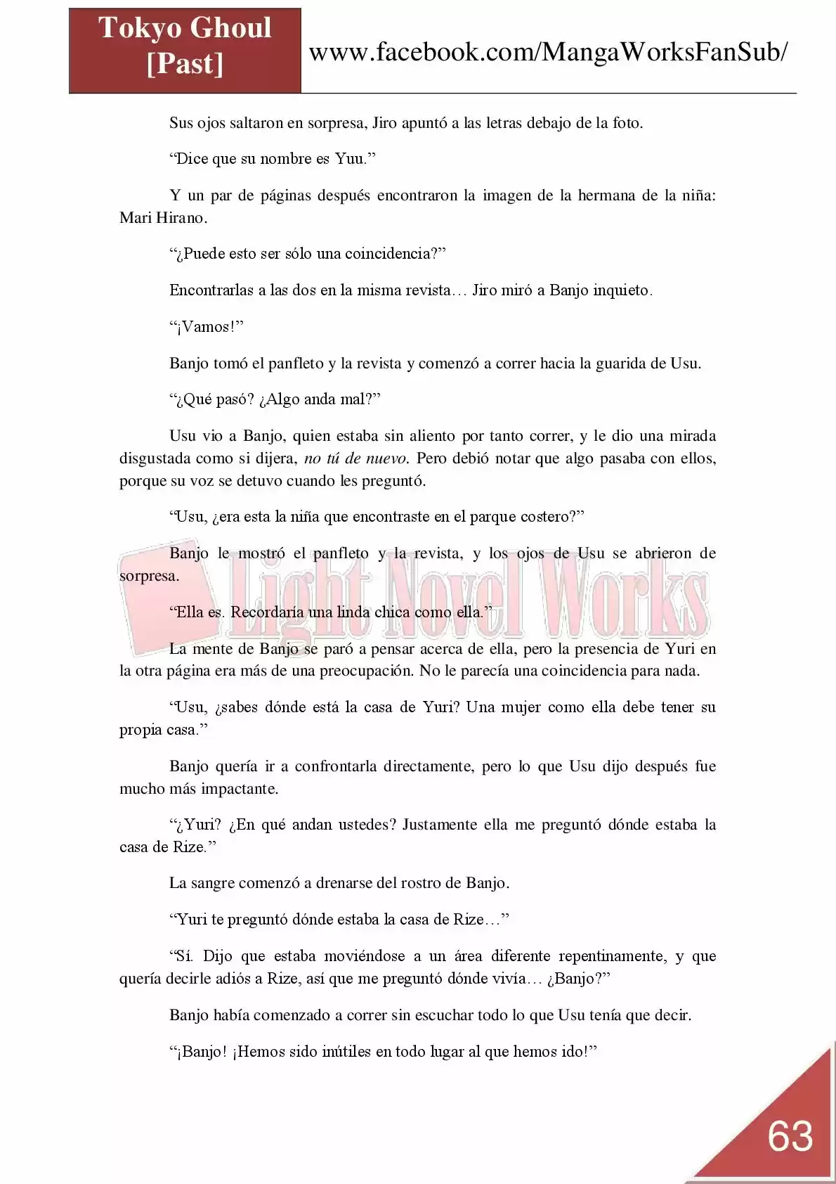 Tokyo Ghoul (Novela) (2013) - Capítulo 14 - Página 18 - LectorTMOo