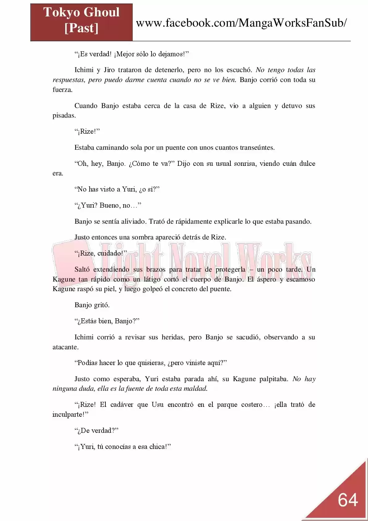 Tokyo Ghoul (Novela) (2013) - Capítulo 14 - Página 19 - LectorTMOo