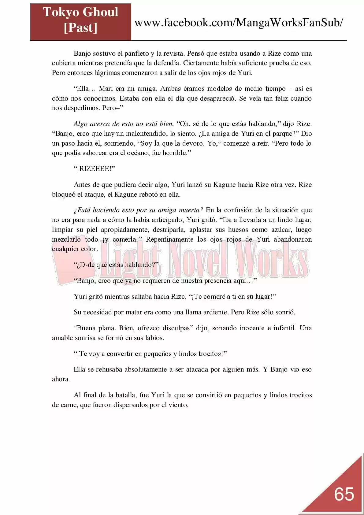 Tokyo Ghoul (Novela) (2013) - Capítulo 14 - Página 20 - LectorTMOo