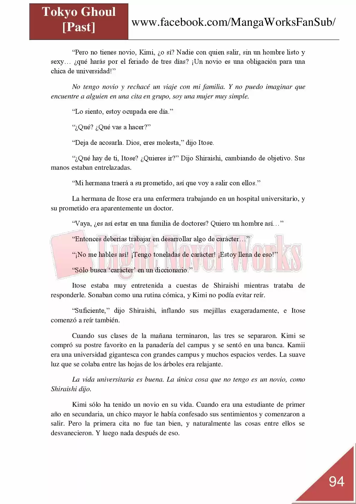 Tokyo Ghoul (Novela) (2013) - Capítulo 16 - Página 4 - LectorTMOo