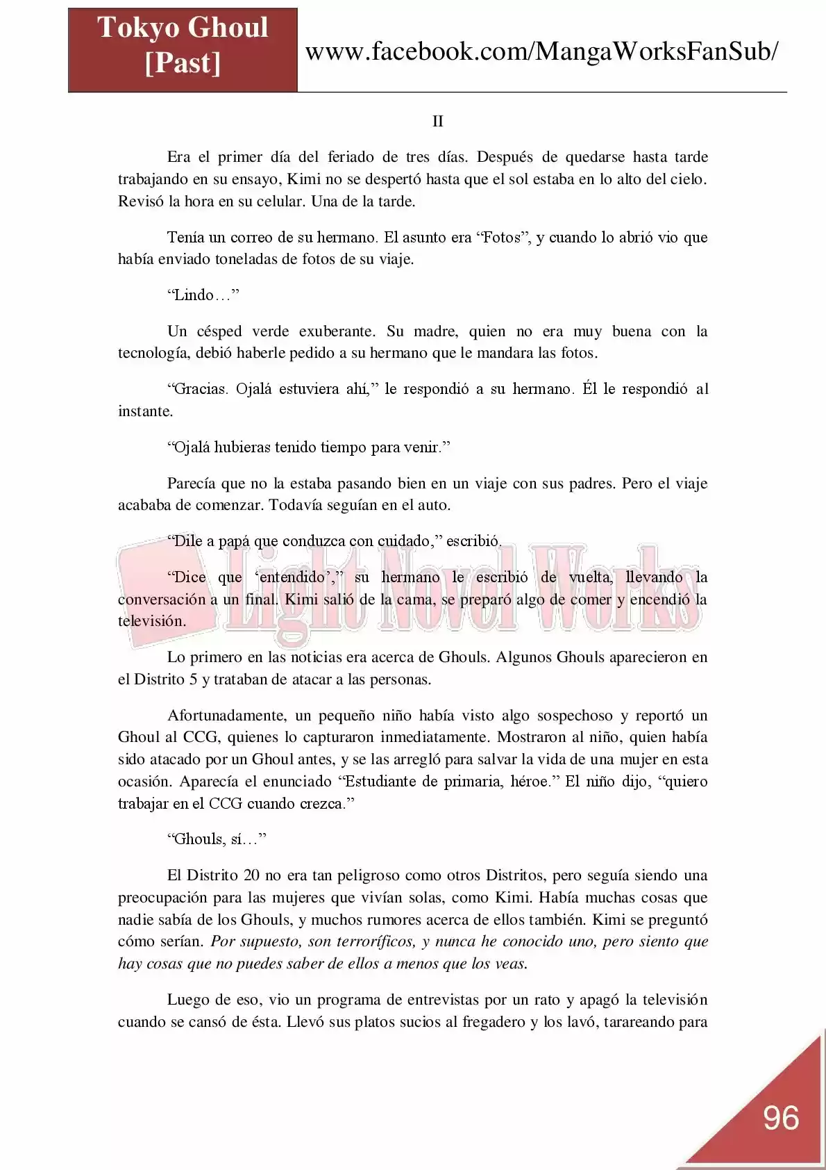 Tokyo Ghoul (Novela) (2013) - Capítulo 16 - Página 6 - LectorTMOo