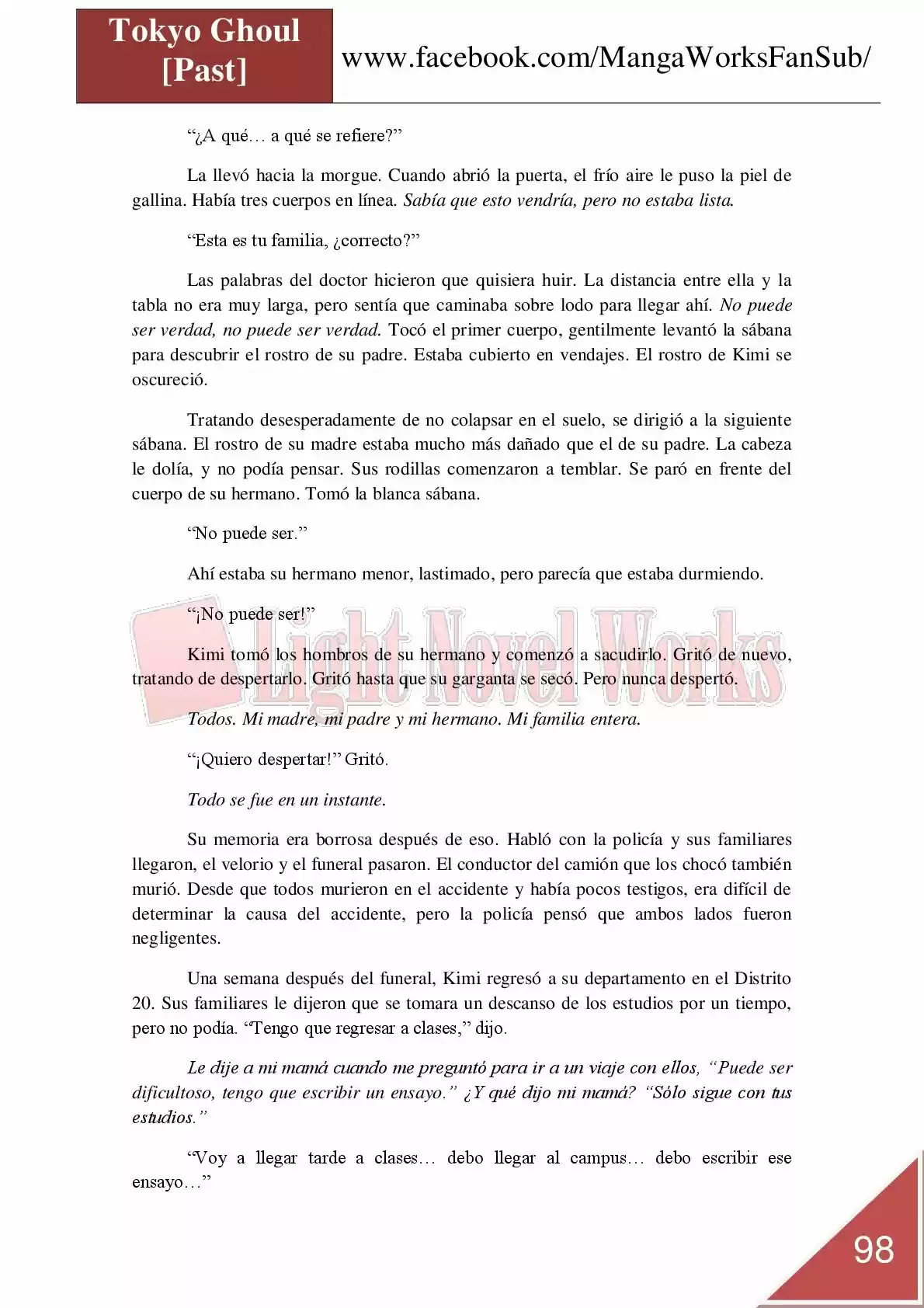 Tokyo Ghoul (Novela) (2013) - Capítulo 16 - Página 8 - LectorTMOo