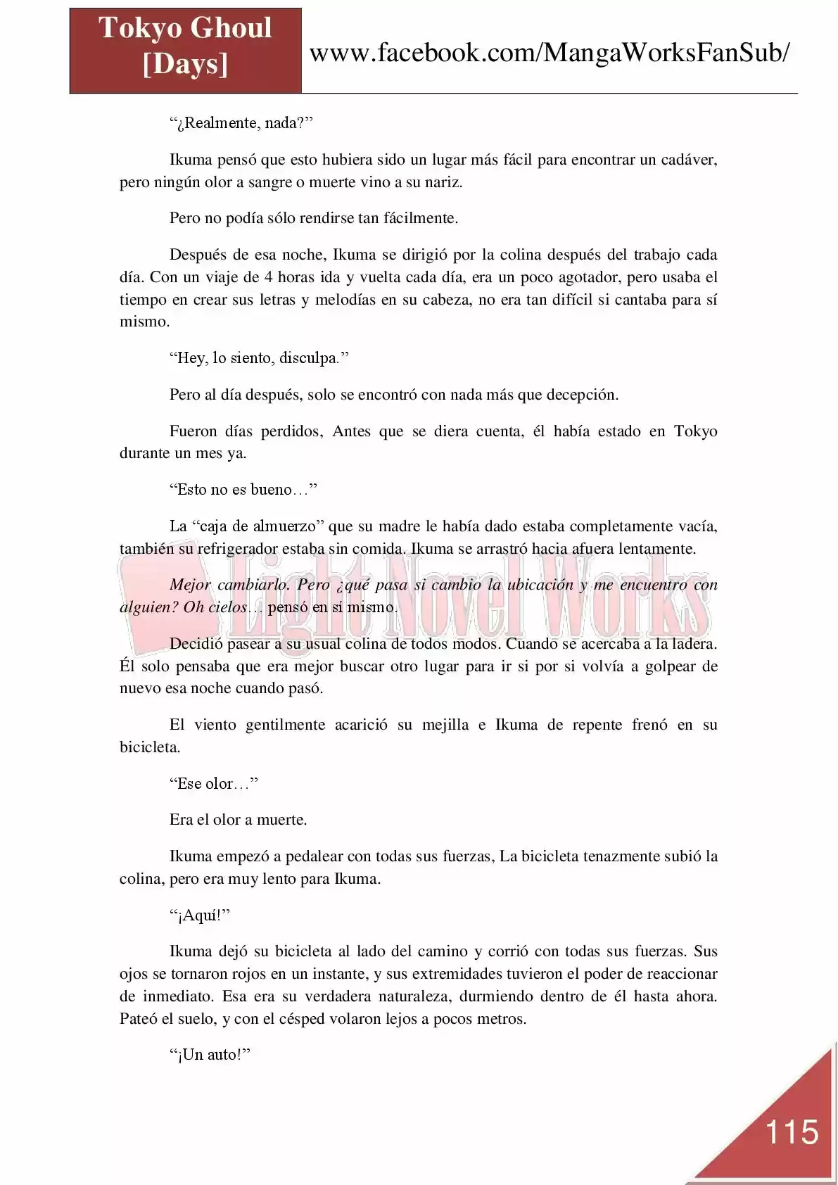 Tokyo Ghoul (Novela) (2013) - Capítulo 4 - Página 5 - LectorTMOo